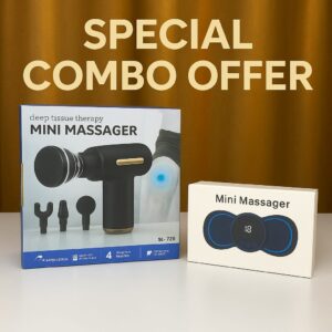 Professional Deep Tissue Massage Gun - Pain Relief in Minutes